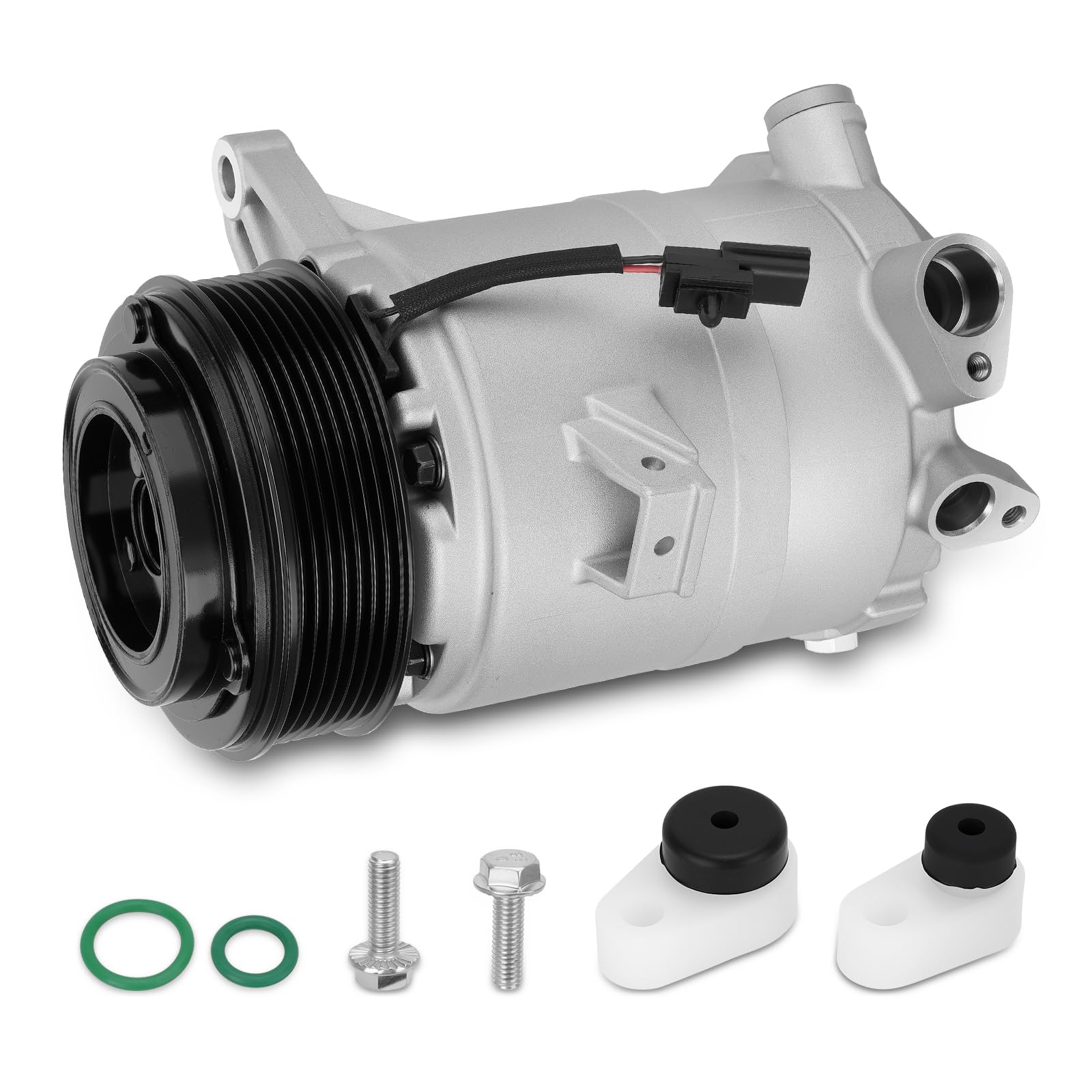 Amazon.com: AUTOBABA AC Compressor with Clutch Compatible with